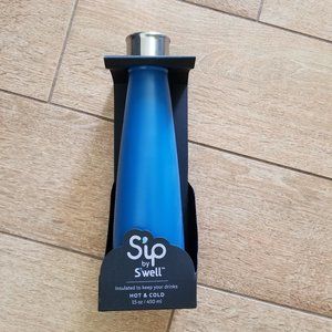 NWT Jersey Blue Sip By Swell Hot or Cold Bottle